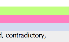 Yet another version of the color scheme